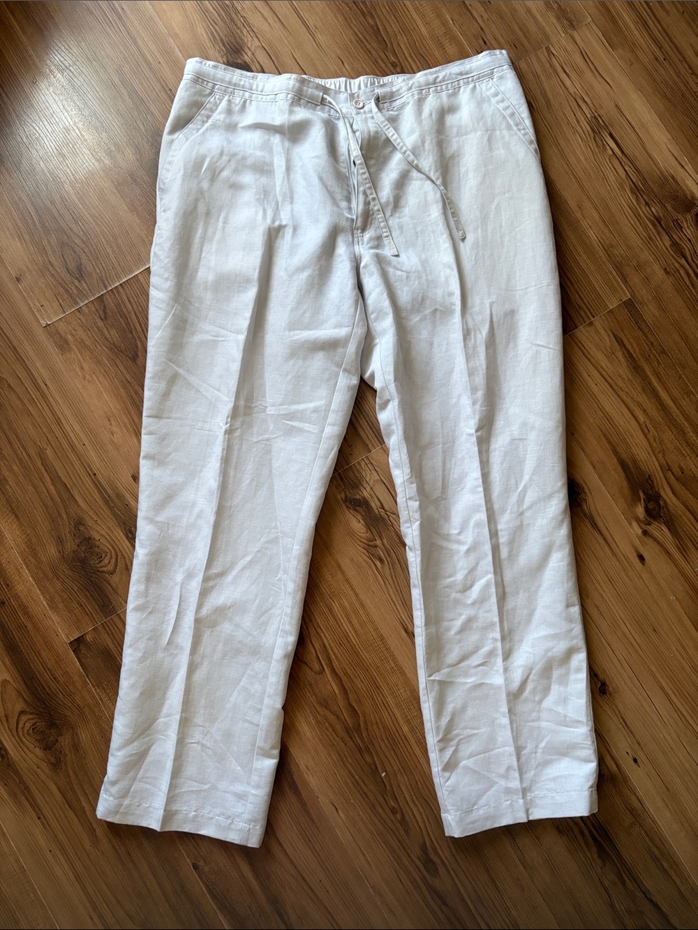 CUBAVERA cotton linen pants